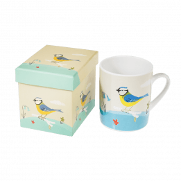 Blue Tit Mug In A Gift Box